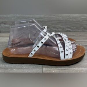 Dunes Ingrid Studded Strappy Sandals Womens Size 9